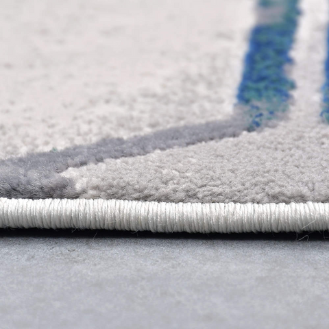 Polygon Thick And Cozy Floor Rug