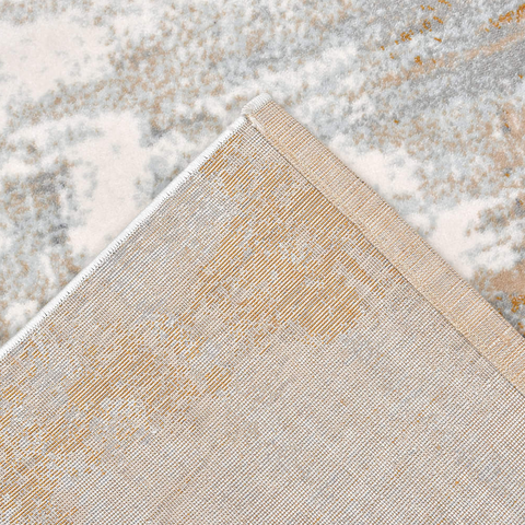 Grey Graffiti Thick And Cozy Floor Rug