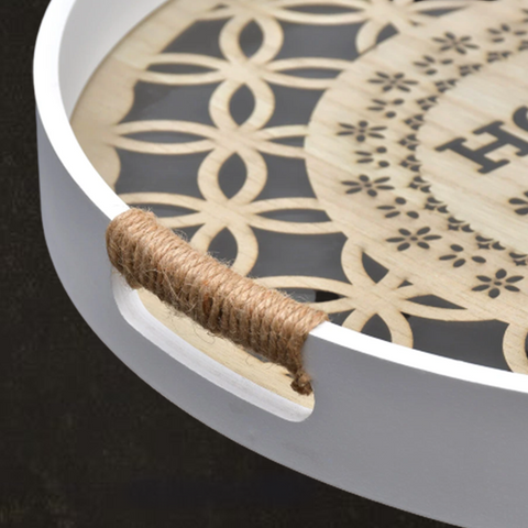 Sweet Home Round Tray