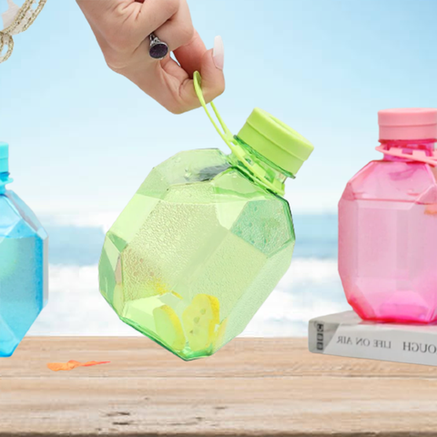 Water Bottle Ergonomics Diamond Leak-Proof