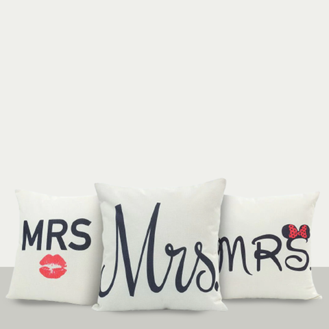 Mrs-Prime Throw Cushion Cover
