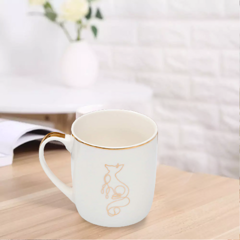 Graphic Bone China Mug