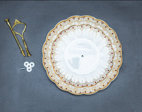 Ceramic Two Layer Serving tray