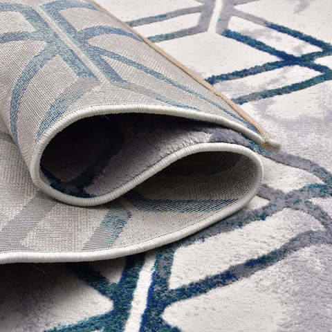 Polygon Thick And Cozy Floor Rug