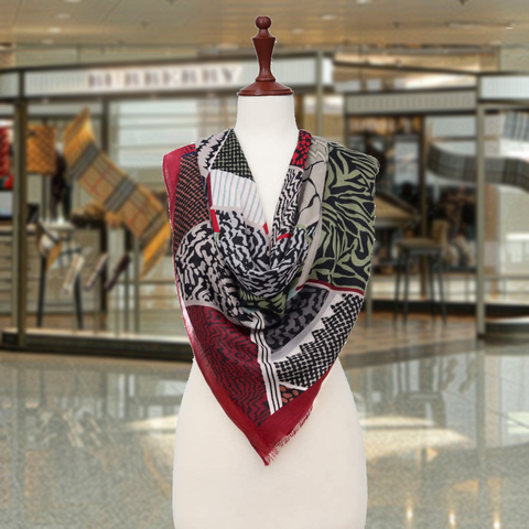 Patchwork Classic Cashmere Scarf