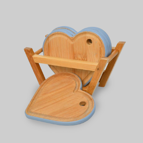 Elegant Bamboo Wooden Coasters