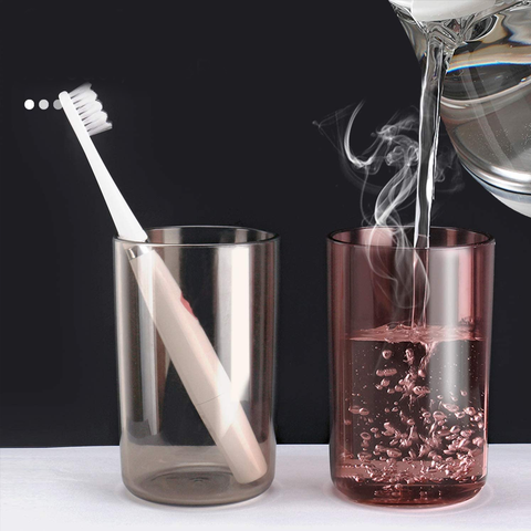 3 Section Plastic Toothbrush Caddy Korean Wall Mount Shine