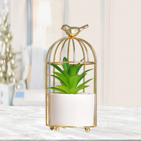 Porcelain Flower Pot With Planter