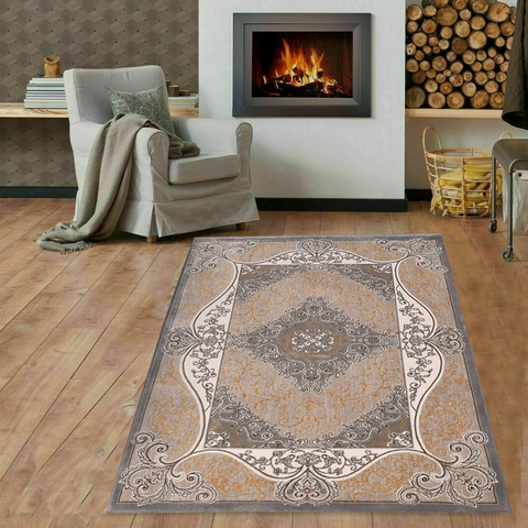 Russet Thick And Cozy Floor Rug