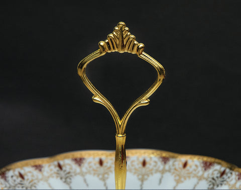 Ceramic Two Layer Serving tray