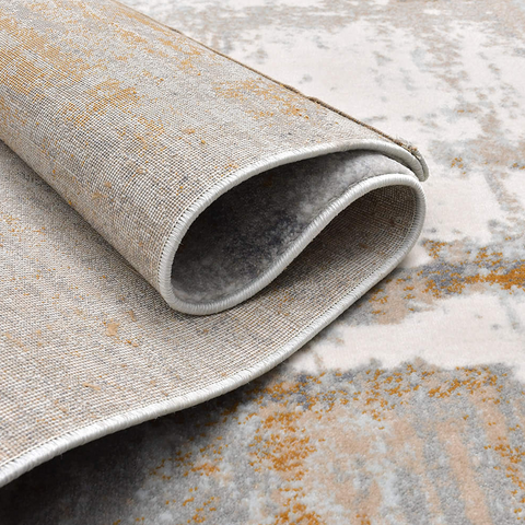 Grey Graffiti Thick And Cozy Floor Rug