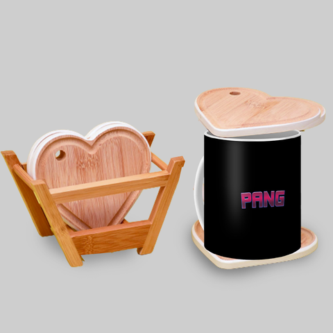 Elegant Bamboo Wooden Coasters