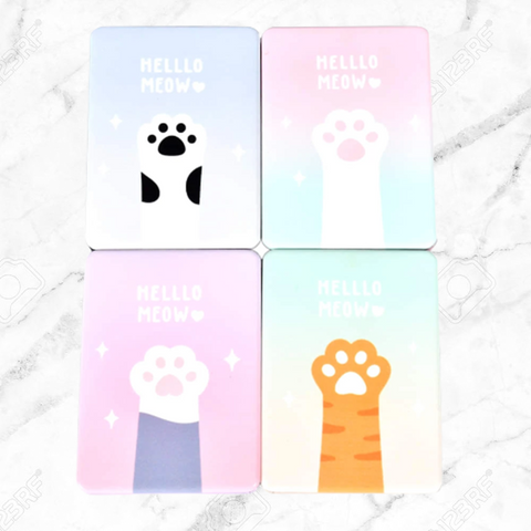 Hello Meow Folding Portable Pocket Mirror