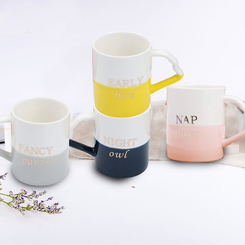 5Pcs Bone China Divinity Grace Mug