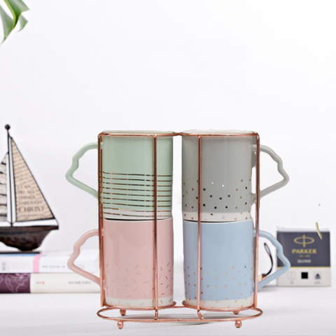 5Pcs Bone China Masterly Mug