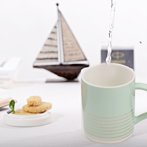 5Pcs Bone China Masterly Mug