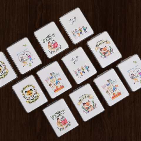 Artistic Design Folding Portable Pocket Mirror