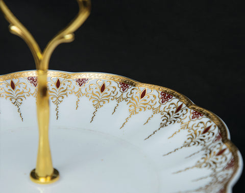 Ceramic Two Layer Serving tray