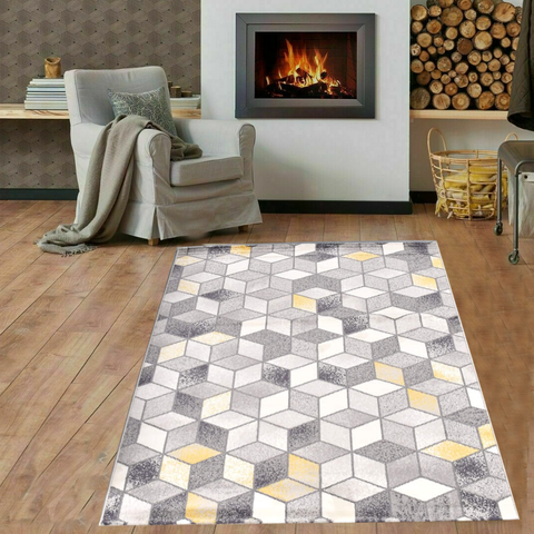 Mosaic Thick And Cozy Floor Rug
