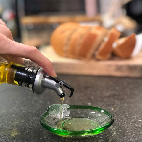 2Pcs Cooking Oil Glass Seasoning Bottle