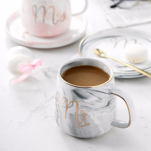 Mr And Mrs Ceramic Cup