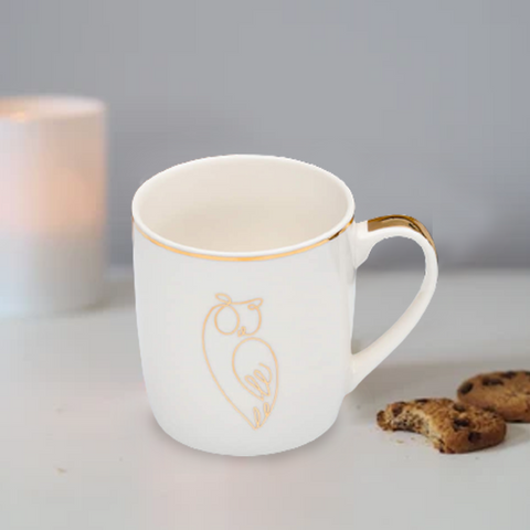 Graphic Bone China Mug