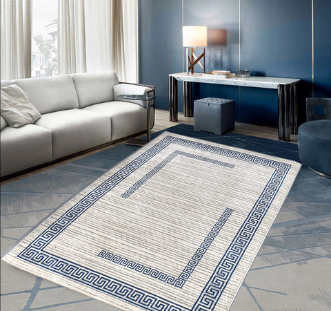 Versace Harbor Grey Thick And Cozy Floor Rug