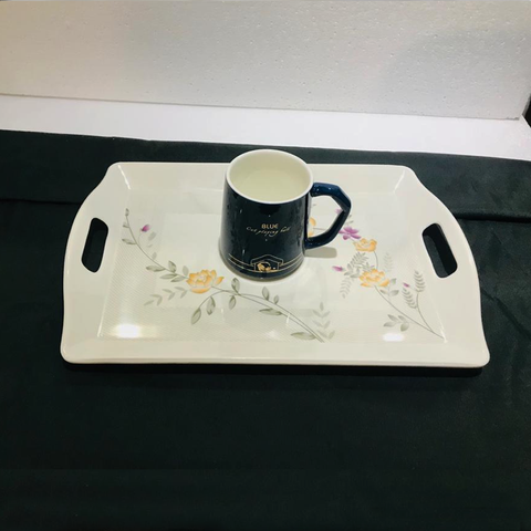 Printed Melamine Trays-Pack of 3