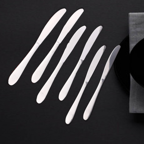 6 Pieces Stainless Steel Dinnerware Accessory