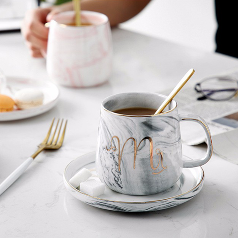 Mr And Mrs Ceramic Cup