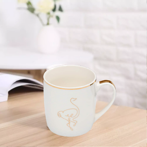 Graphic Bone China Mug