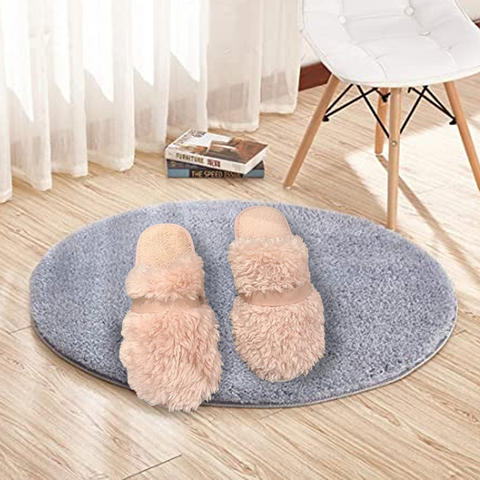 Classic Stripe Design Sherpa Slippers