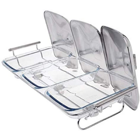 Xiamen Rect Food Warmer With Stainless Steel Lid