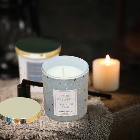 Multi Color Home Fragrance Speckled Candle