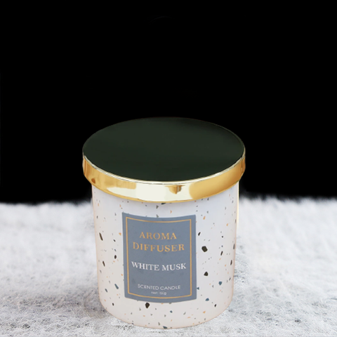 Multi Color Home Fragrance Speckled Candle