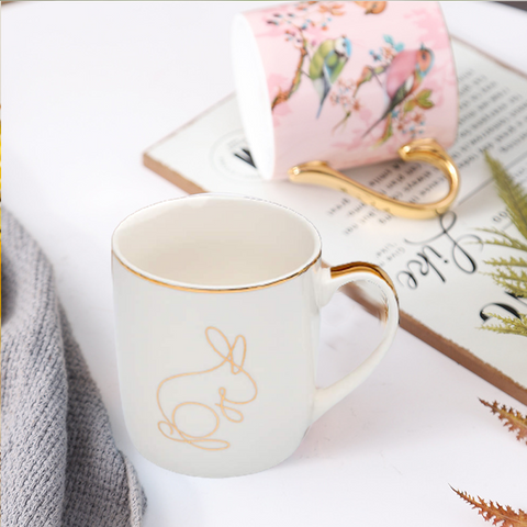 Graphic Bone China Mug