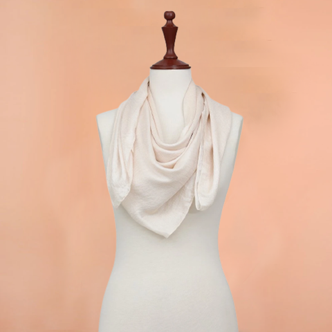 Classic Jewel Chiffon Fabric Plain print Scarves