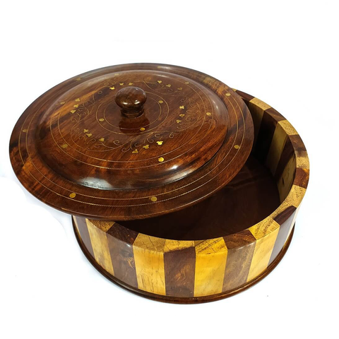 Wooden Hot Pot Round