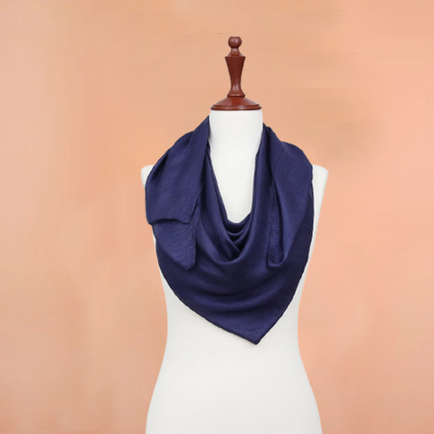 Classic Jewel Chiffon Fabric Plain print Scarves