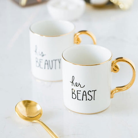His Beauty And Her Beast Paired Mugs