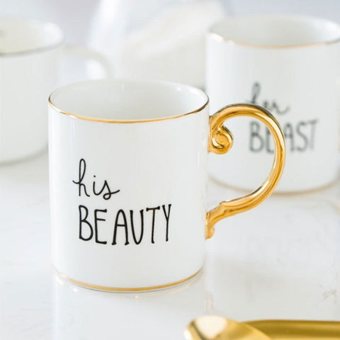 His Beauty And Her Beast Paired Mugs