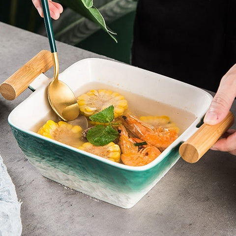 Grandeur Handled Bowl