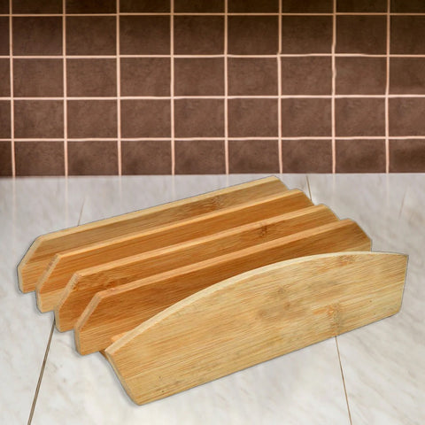 Bamboo Wooden Rack Tessie And Jessie