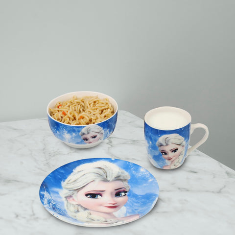 3Pcs Frozen Ceramic Set