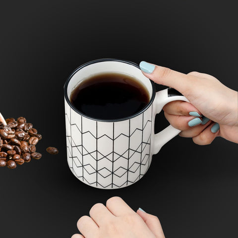Geometric Ceramic Mugs