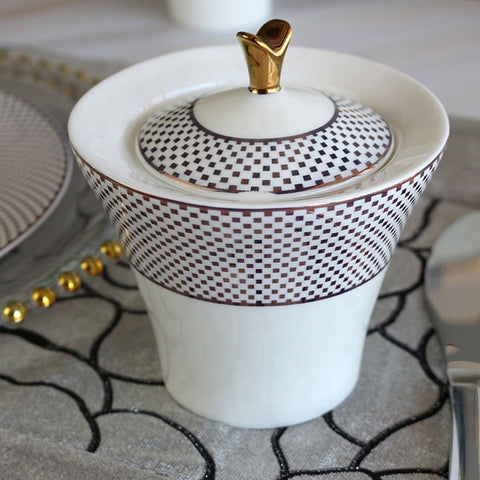 24Pcs Royal Bone China Tea Set