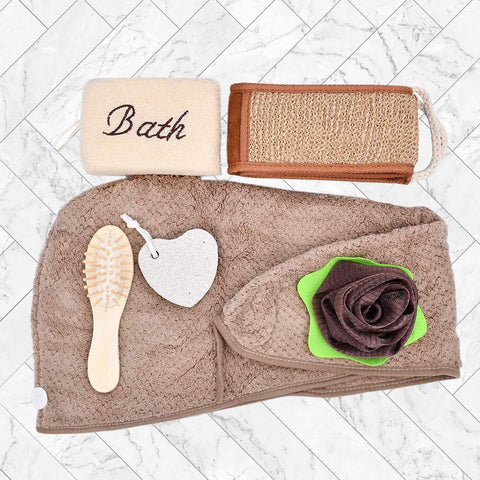 6Pcs Conventional Bath Gift Set