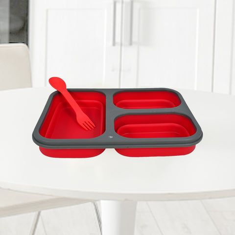 Large Lunch Box- Silicon Foldable