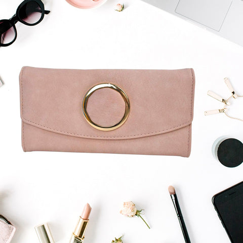 Circle Design Ladies Clutch