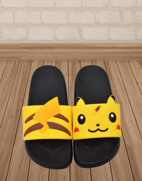 Pikachu Character Kids Slippers